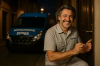 Ouverture porte claquee