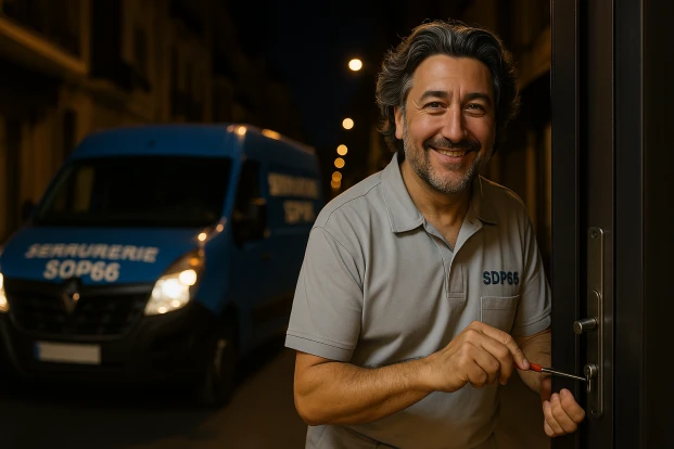 Franck, fondateur de SDP66 serrurier a Perpignan